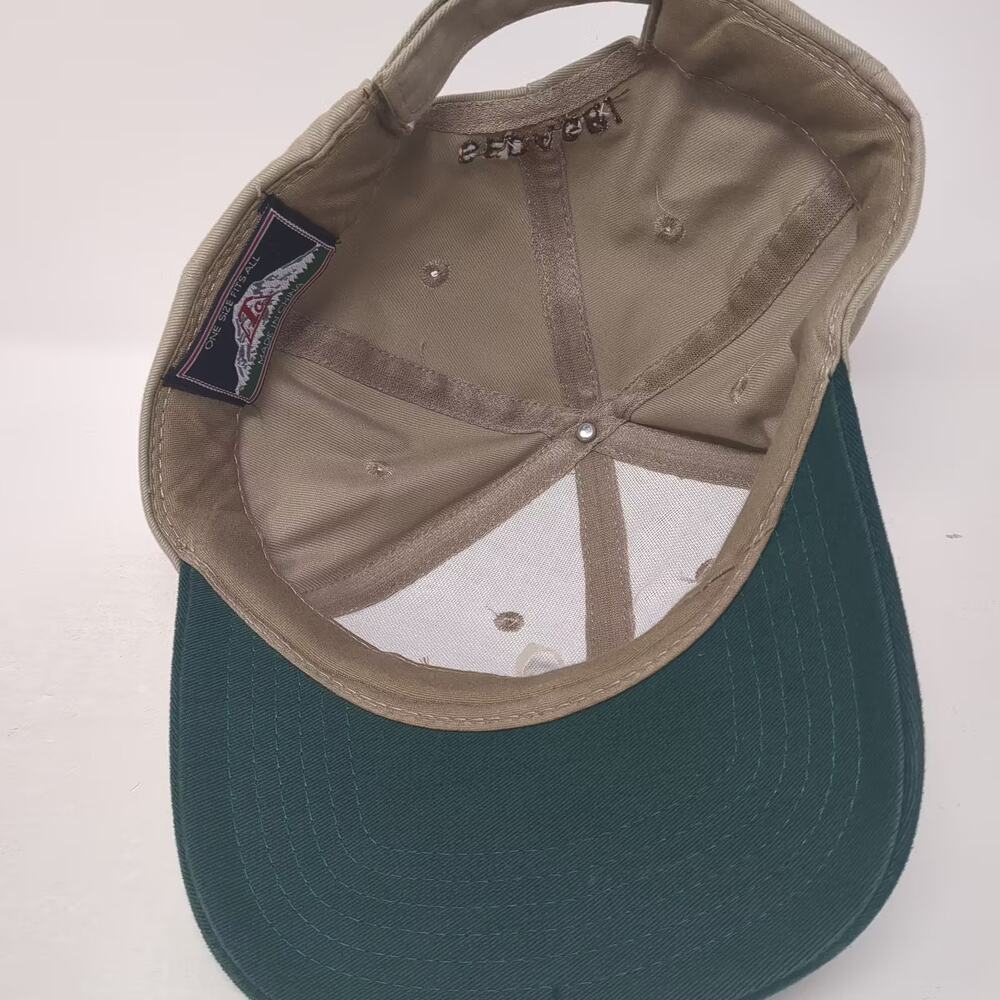 Simplot Soilbuilders Baseball Cap Hat Beige Green… - image 7